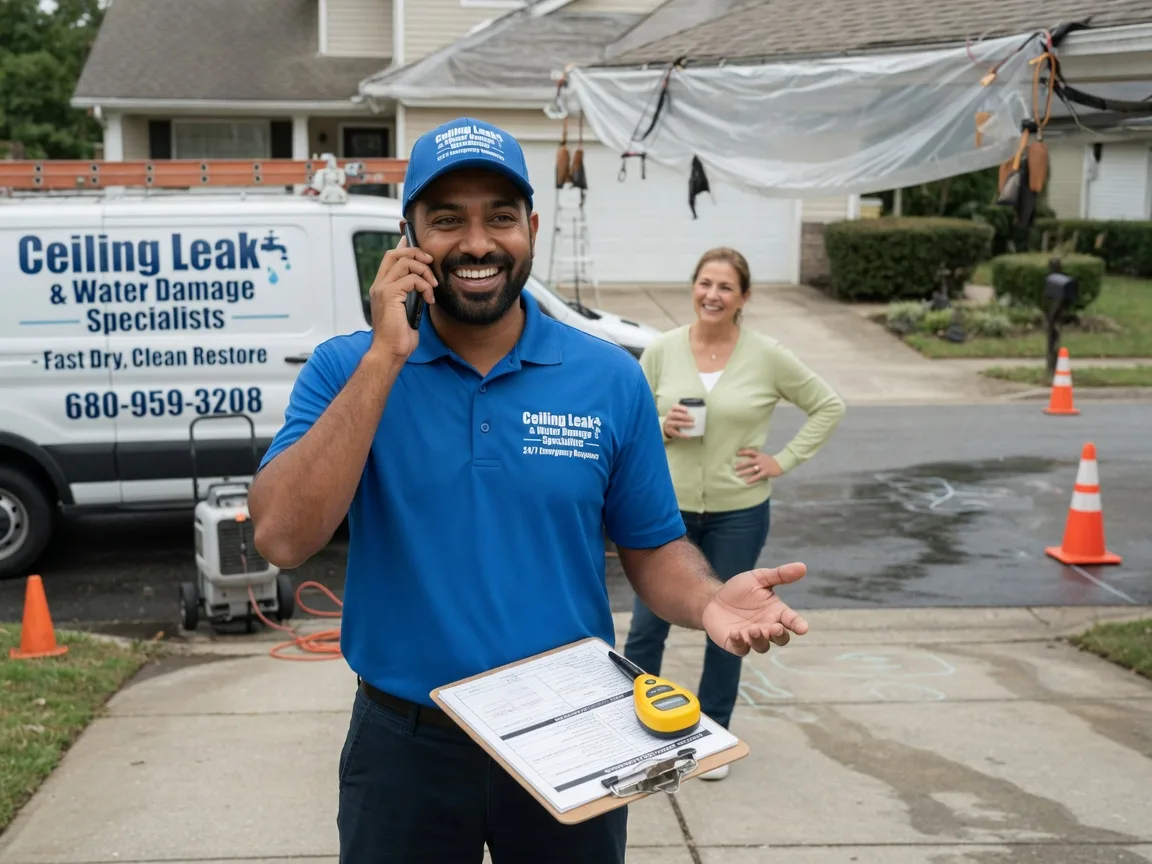 Ceiling Leak Cleanup Fountain Hills, AZ FAQs